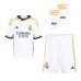 Real Madrid Antonio Rudiger #22 Dětské Domácí dres komplet 2023-24 Krátký Rukáv (+ trenýrky)